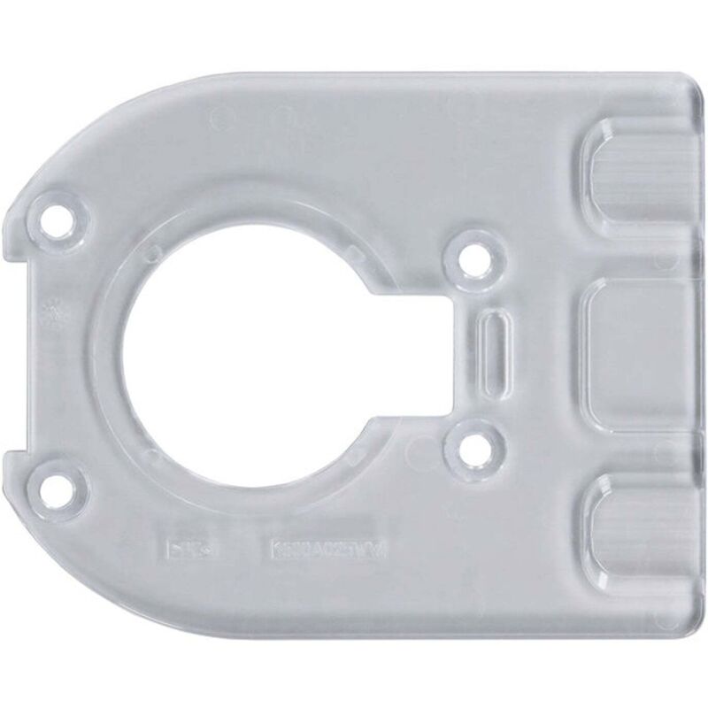 Bosch PRO Grundplatte halbrund 7 x 93 x 118 mm 2608001110