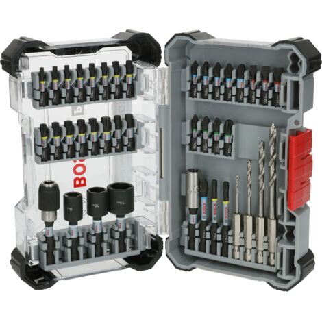 Bosch PRO Impact Schrauberbits und Holzbohrer Set, 40-tlg.