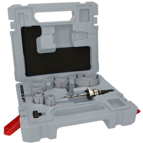 Bosch PRO Lochsäge Multi Material Q-Lock Aufsteckhalter-Set, 10-tlg., Art.Nr. 2608901550