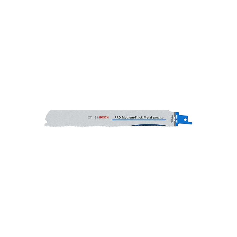 Bosch - 2X lame de scie sabre pro medium-thick metal precise S1137BEF (pour profilés et tuyaux en métal, métaux non ferreux, longu