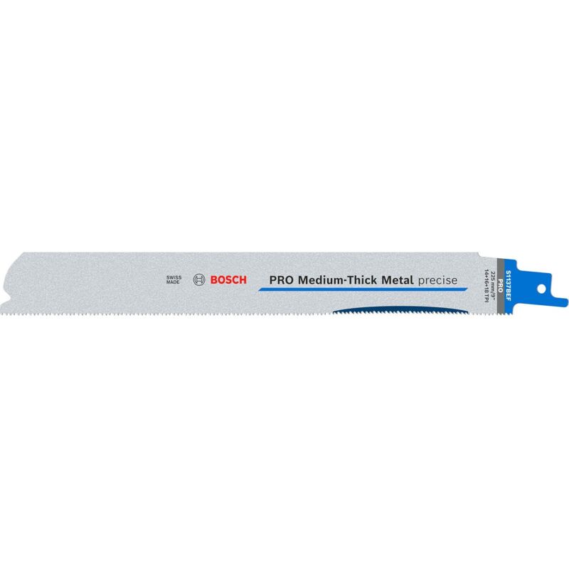 Pro Medium-Thick Metal precise S1137BEF Blatt 1,1 x 25 x 225 mm 5-tlg. - 2608658994 - Bosch