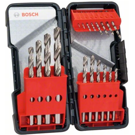 Bosch PRO Metal HSS-G Spiralbohrer Set, 18-tlg.