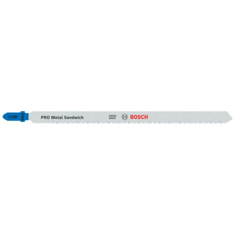 Bosch PRO Metal Sandwich T718BF Stichsägeblatt, 180 mm, 5 Stück