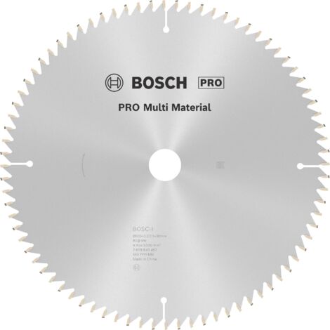 Bosch PRO Multi Material Kreissägeblatt, 305 x 3,2 x 30 mm, T80