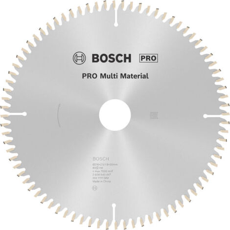 VIRO Bosch Professional Kreissägeblatt MM MU B 216x30-80 (2608640447)
