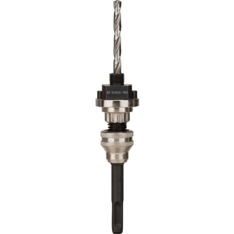Bosch PRO Q-Lock Aufsteckhalter, SDS plus Aufnahme für Quick Change-System für Lochsägen mit SDS plus