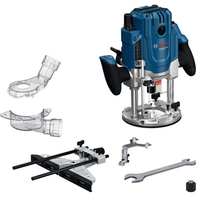 Bosch 0.601.627.271 Corded Router, 2000 W, 3-Pin (UK)