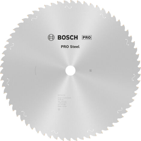 Bosch PRO Steel Sägeblatt für Kreissägen Netz- / kabelgebunden 355 x 2,2 x 25,4 mm T66 - 2608844870