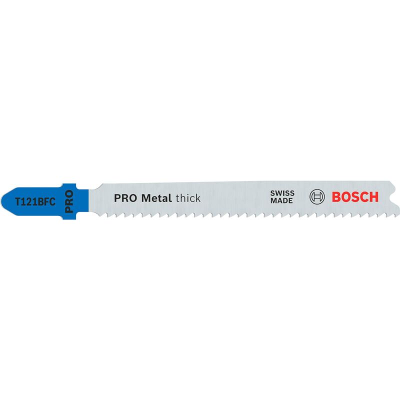 Image of Bosch - pro Metal thick T121BFC Stichsägeblatt 92 mm 25-tlg. - 2608655111