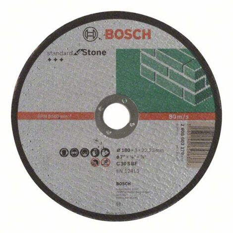 Bosch PRO Stone Trennscheibe, 180 x 3 x 22.23 mm, gerade