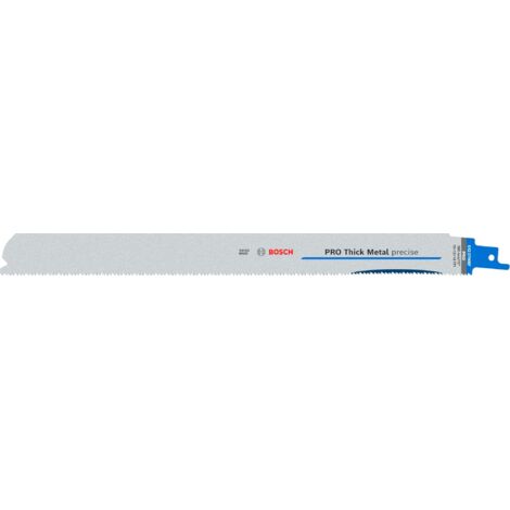 Bosch PRO Thick Metal precise S1237HBF Säbelsägeblatt, 1,1 x 25 x 300 mm, 5 Stück