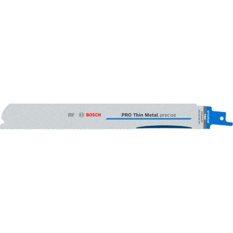 Bosch PRO Thin Metal precise S1137EAF Säbelsägeblatt, 1,1 x 25 x 225 mm, 5 Stück