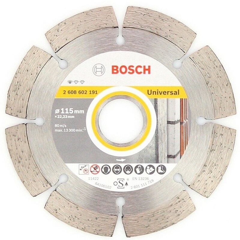 Pro Universal Grinder Diamond Blade 4.5'' 115mm x 22mm Bore - Bosch