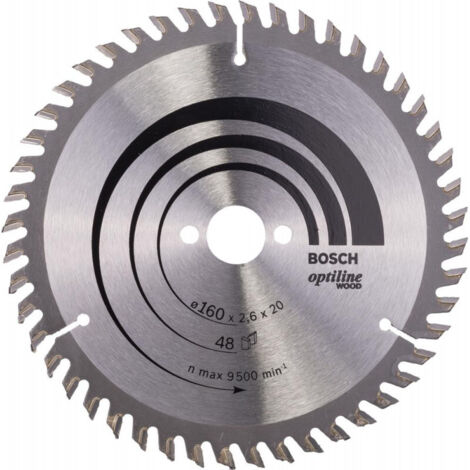 Bosch PRO Wood Circular Saw Blade 160 x 2.6 x 20 mm T48 2608640732
