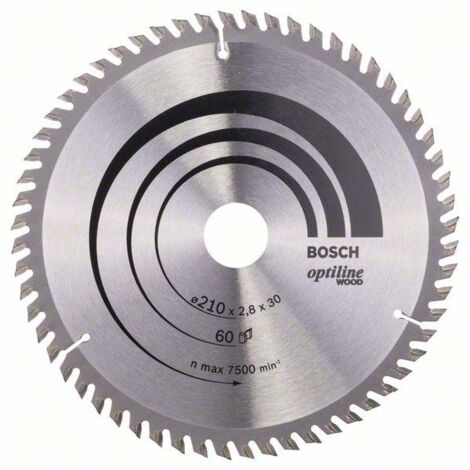 Bosch PRO Wood Kreissägeblatt 210 x 2,8 x 30 mm - 2608641190