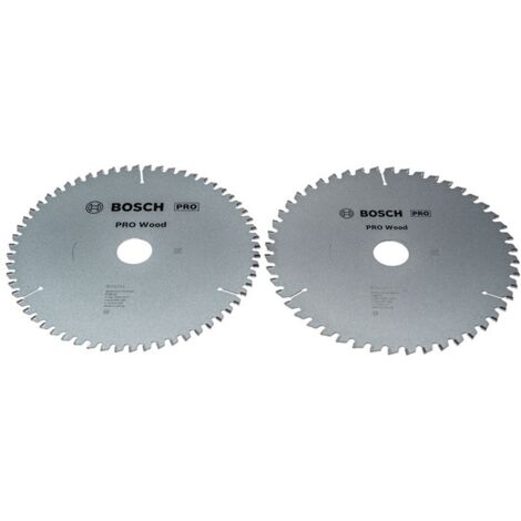 Bosch PRO Wood Kreissägeblatt-Set, 2er Pack, 216 x 30 mm