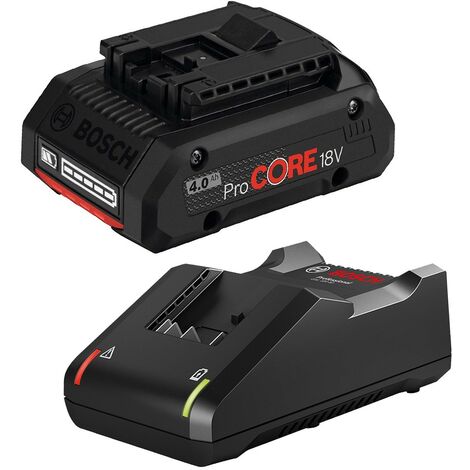 Bosch ProCORE18V 4.0Ah Battery & Charger Starter Kit 18V BSH600A01U7V