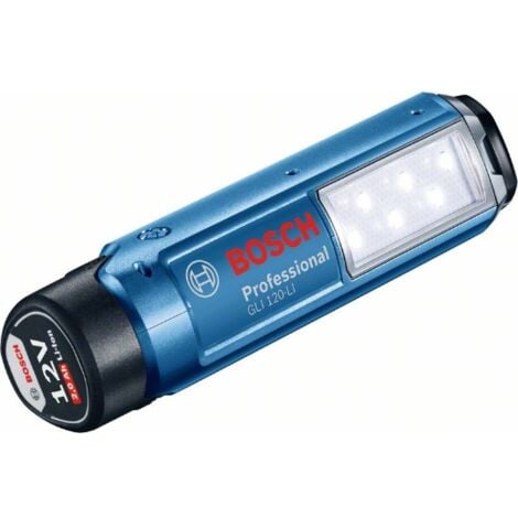 Bosch Professional 12V System GLI 12V-300 - Linterna LED a batería (300 lúmenes, sin batería, en caja)