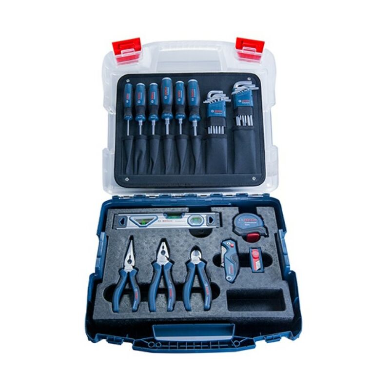 Bosch - Set d'outils à main 40 pièces l-case 1600A016BW