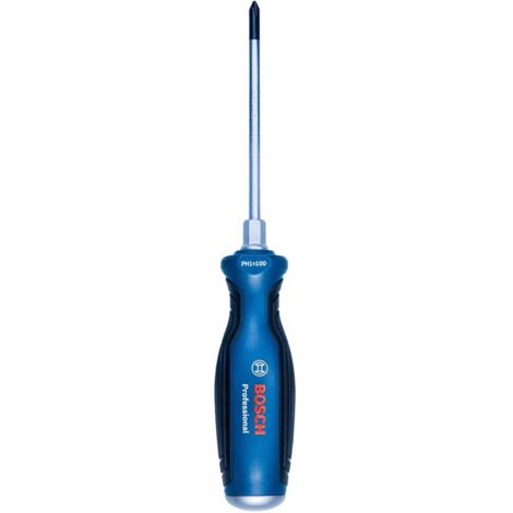 Bosch Professional 1600A01TG2 Cacciavite a Croce, Blu, PH1 x 100 mm