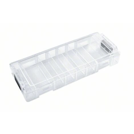Bosch Professional 1600A025A2 L-Boxx Micro Toolbox di utensili in polipropilene trasparente
