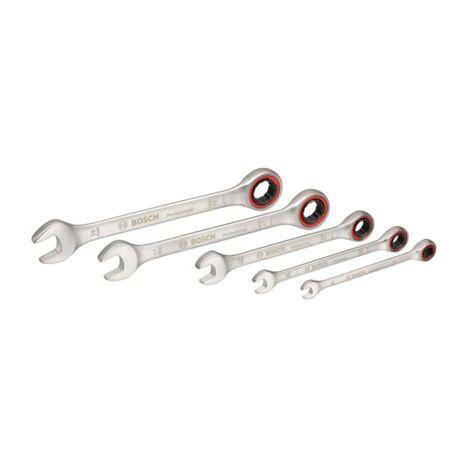 Bosch Professional 1600A02Z3D 1600A02Z3D Ring-Ratschenschlüssel-Satz