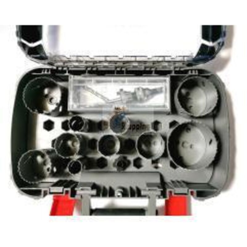 Bosch - Professional 17 pz. Sega a tazza hss bimetallica Set (di vari materiali, ø 20–76 mm, accessorio trapani)