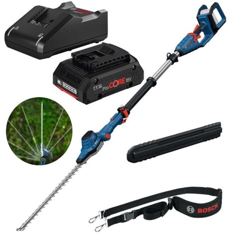 Bosch Professional 18v Cordless Pole Hedge Cutter GHE 18V-50 TP 1x4Ah ProCore