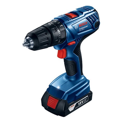 Bosch Professional 18V System GSB 18V-21 - Taladro percutor a batería (55 Nm, 1800 rpm, sin batería, en caja)