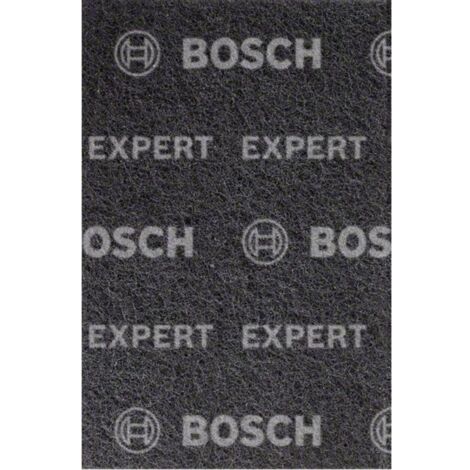 BOSCH PROFESSIONAL 20X TAMPONS ABRASIFS NON-TISSÉS EXPERT N880 (POUR TÔLES EN ACIER, 152 X 229 MM, GRAIN MOYEN S, ACCESSOIRE PON
