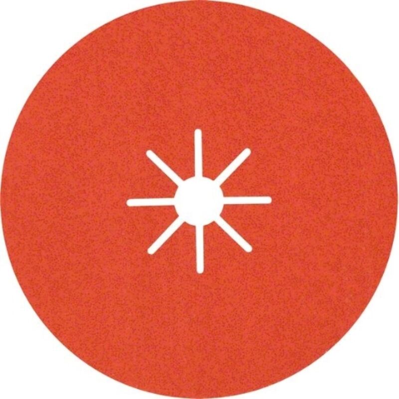 DISCO IN CERAMICA IN FIBRA EXPERT R782, 180 mm, foro da 22,23 mm, K 60, 25 pezzi