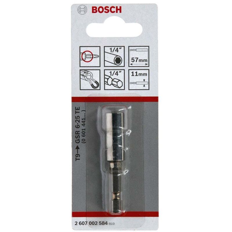 Professional 2607002584 - Portainserti universale T9: 57x11mm, Grigio - Bosch