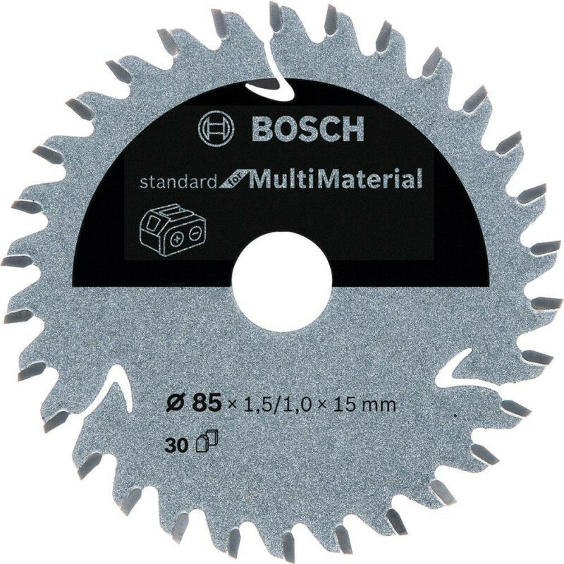 

Hoja De Sierra Circular 85X1.5 / 30 Z 1X15 Boschmulti Materiales