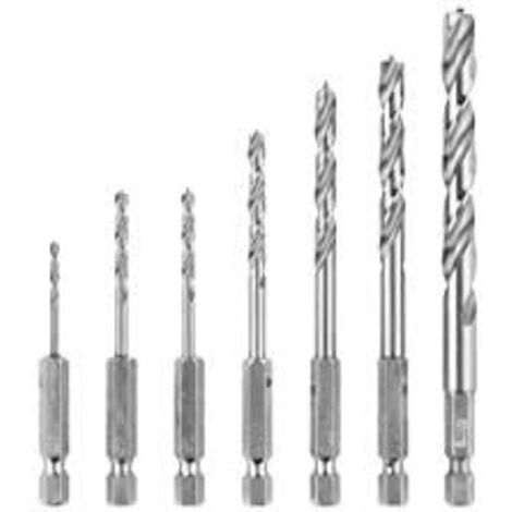 2 Punte Elicoidali HSS-G Per Legno - Diametro 10,5mm Con Punta Di Centraggio, Codolo 10mm - Foto 3