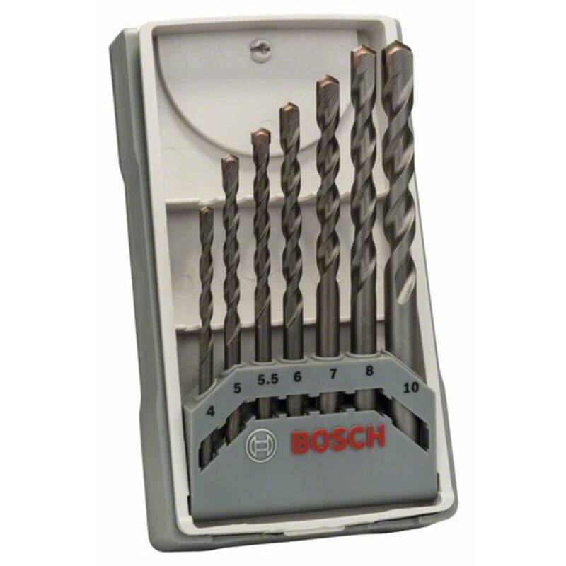 Image of Bosch - Accessories CYL-3 2607017083 Acciaio Kit punte per calcestruzzo 7 parti 4 mm, 5 mm, 5.5 mm, 6 mm, 7 mm, 8 mm, 10