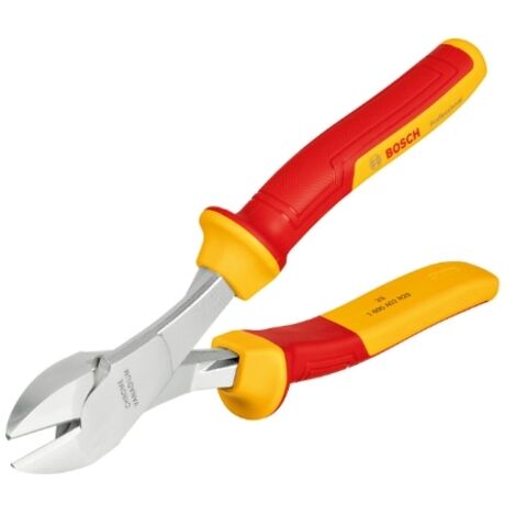 Bosch Professional alicate de corte diagonal de alto rendimiento VDE, 200 mm
