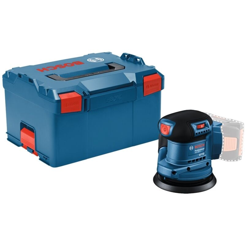 Image of Bosch Professional Bosch Akku-Exzenterschleifer GEX 185-LI, incl. Zubehör, L-BOXX