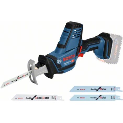 Bosch Professional Bosch Akku-Säbelsäge GSA 18 V-LI C, Basisversion (ohne Akku, ohne Ladegerät), im Karton