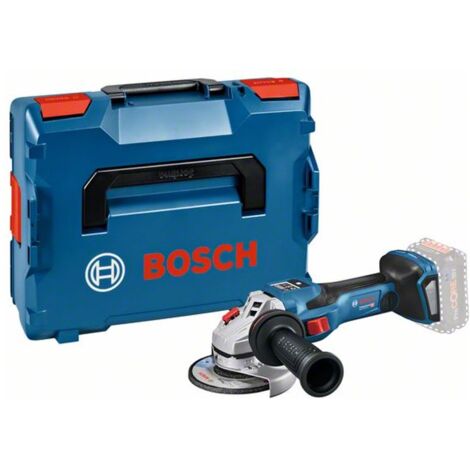 Bosch Professional Bosch Akku-Winkelschleifer BITURBO GWS 18V-15 SC 150, Solo Version, L-BOXX, Bluetooth Modul