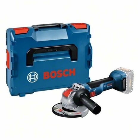 Bosch Professional Bosch Akku-Winkelschleifer GWX 18V-10 mit X-LOCK, Solo Version, L-BOXX mit Einlage