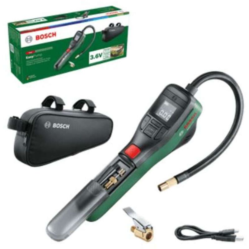 Pompe à air comprimé Easypump avec sacoche vélo Bosch - vue 3