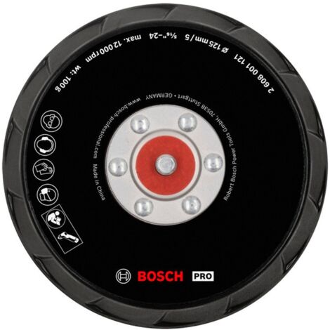 Bosch Professional Bosch PRO Polierteller, 125 mm, GPX 12V-125