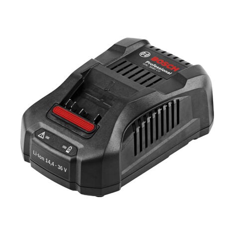 Bosch Professional Cargador 3680 CV - Tecnología De Litio: Batería, Negro, 14,4 V más 18 V más 36 V