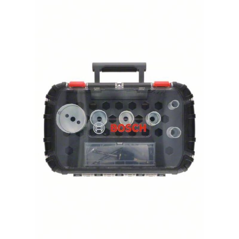 Bosch - Kit d'électricien 9 pièces Progressor for Wood&Metall Scies cloches (ø 19/25/30/35/40/68 mm) 2608594191