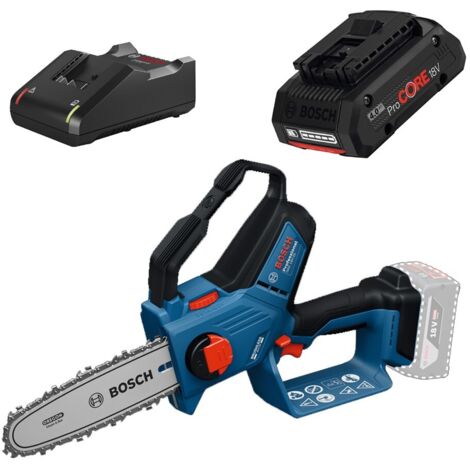 Bosch Professional Cordless Brushless Pruning Chainsaw 20cm + 4ah ProCore Kit