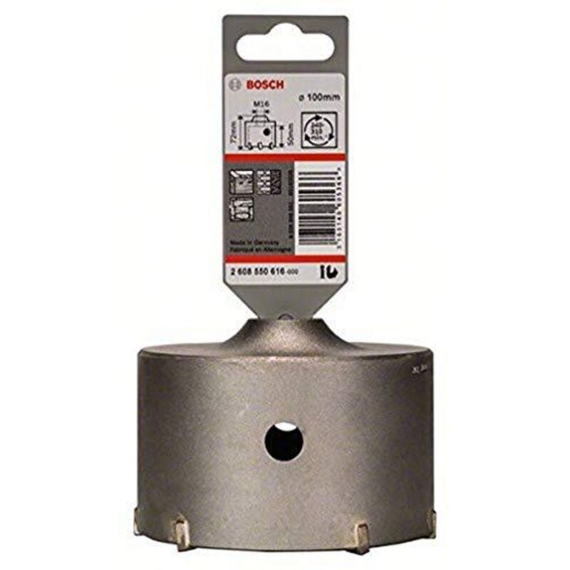2608550616 - Corona hueca SDS-PLUS-9: 100 x72 x55 / 6 - Bosch