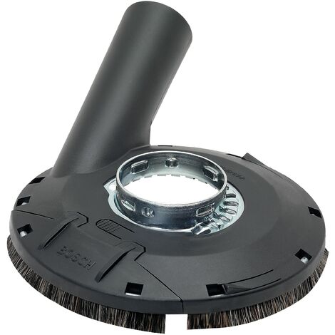 Bosch Professional cuffia di aspirazione con anello spazzola, Ø 115/125 mm, accessorio smerigliatrici angolari