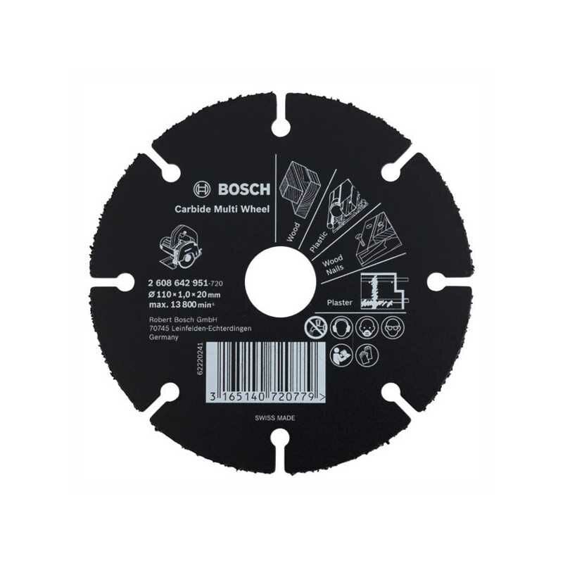 Scie Circulaire Secteurs 115X1 F.22 Carbure Bosch