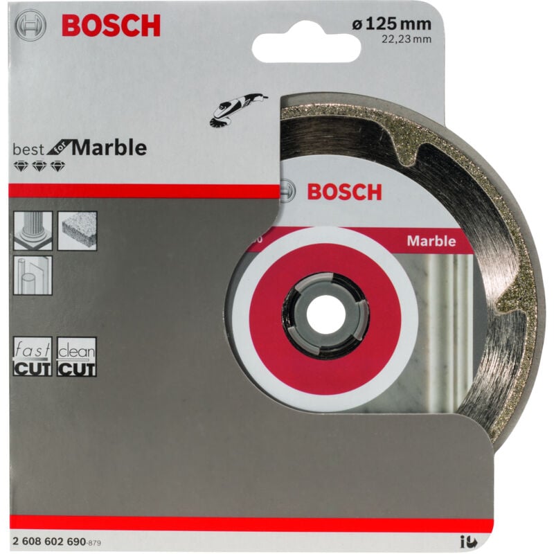 Bosch - Meilleur disque de coupe diamanté en marbre 125 x 2223 x 22 x 3 2608602690