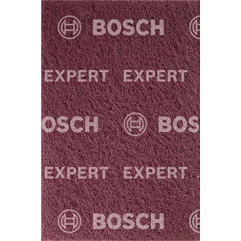BOSCH PROFESSIONAL FOGLI ABRASIVI IN TESSUTO NON TESSUTO EXPERT N880 (PER LAMIERE DI ACCIAIO, 152 X 229 MM, GRANA MOLTO FINE A,